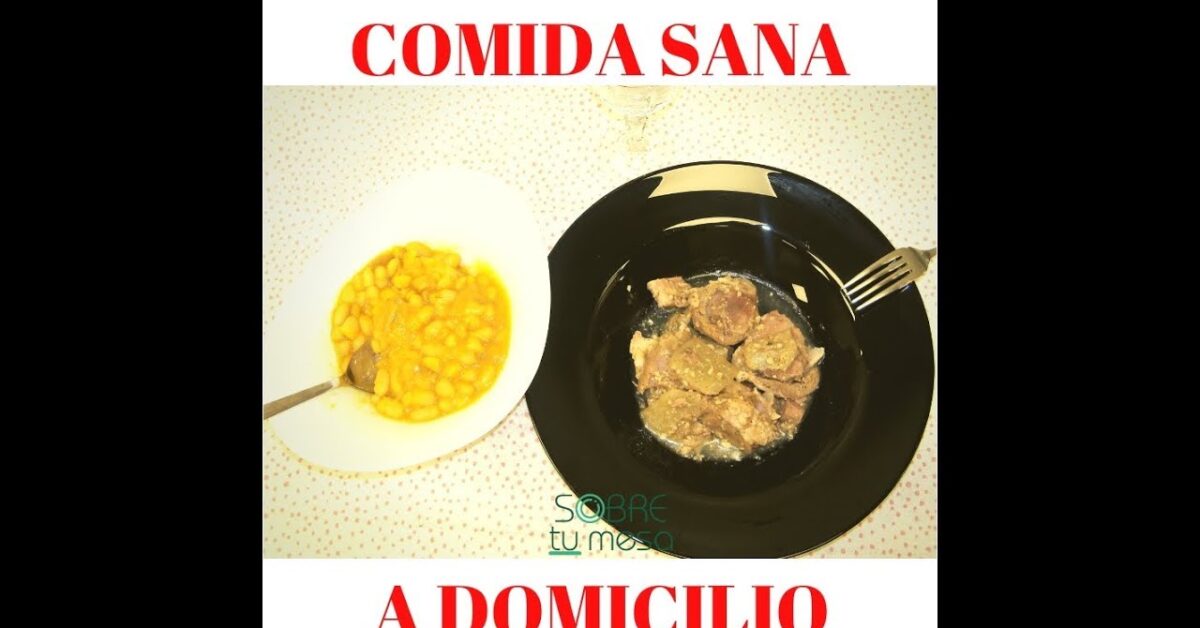 Comida nutricional a a domicilio