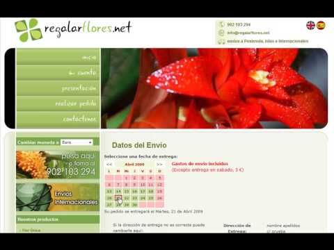 Mandar flores y bombones a a domicilio